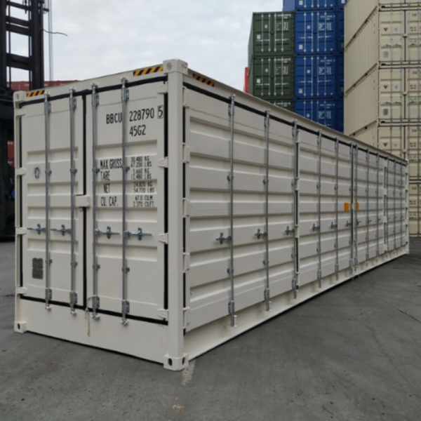 40-fuß-container mit seitlicher Öffnung