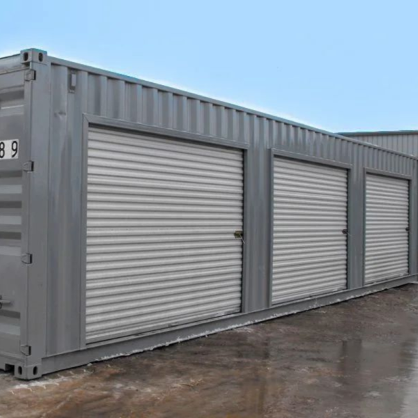 40-fuß-container mit 3 rolltoren