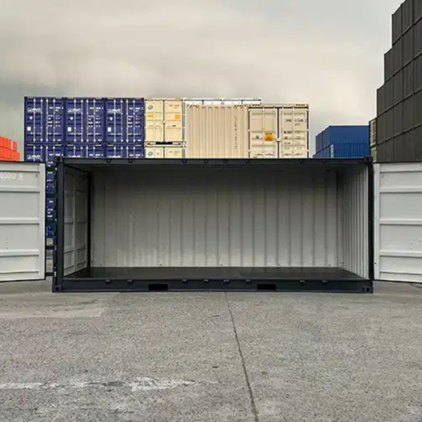 20-Fuß-container mit doppeltür und seitentür 20-Fuß-container mit doppeltür und seitentür