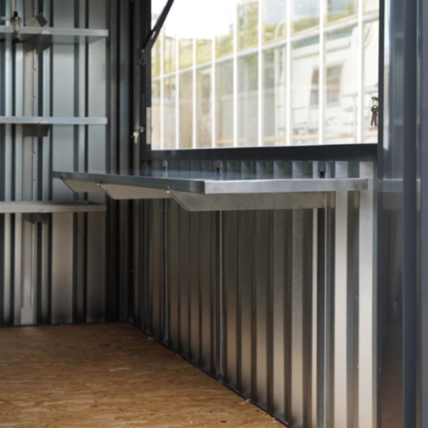 4 Meter langer zerlegbarer barcontainer