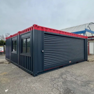 Fertiggarage aus Containern Fertiggarage aus Containern